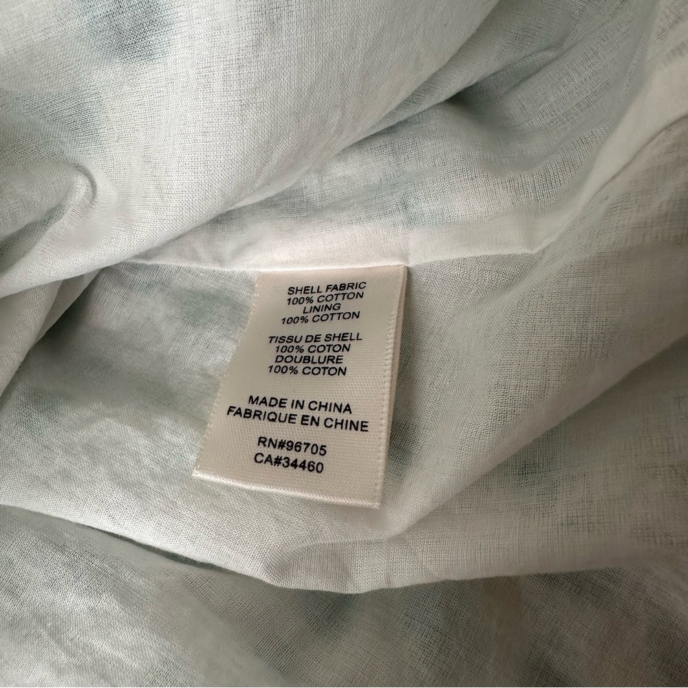 Rebecca Taylor Emerald Daisy Wrap Midi Dress Cotton Size 6 - Picture 6 of 9